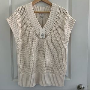 Chunky V-Neck Sweater Vest NWT by A New Day from Target